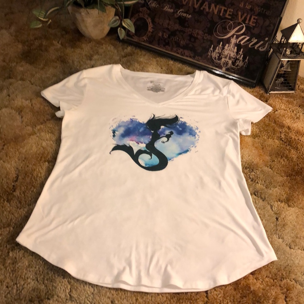 Custom made Mermaid Shirt! Large!